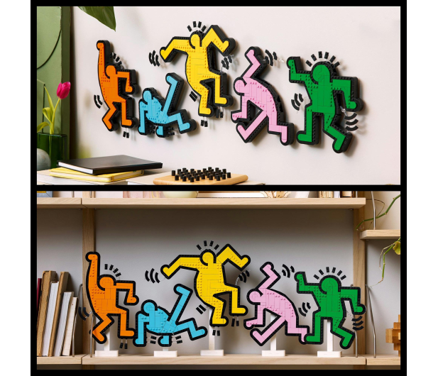 LEGO Art 31216 Keith Haring - tańczące postacie - 1335448 - zdjęcie 6